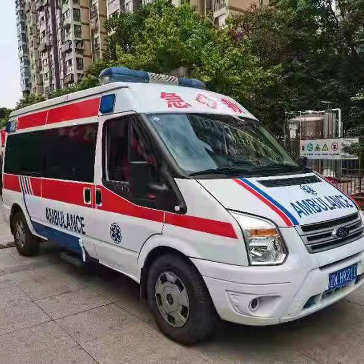 沙坪坝长途救护车护送病人返乡